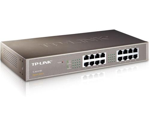 Switch TP-LINK 16x10Base-T / 100Base-TX / 1000Base-T TL-SG1016D