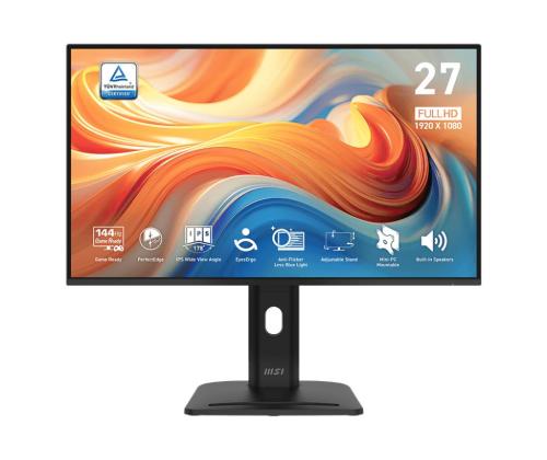LCD Monitor MSI PRO MP275PG E14 27" Business Panel IPS 16:9 144 Hz 1 ms Speakers PROMP275PGE14