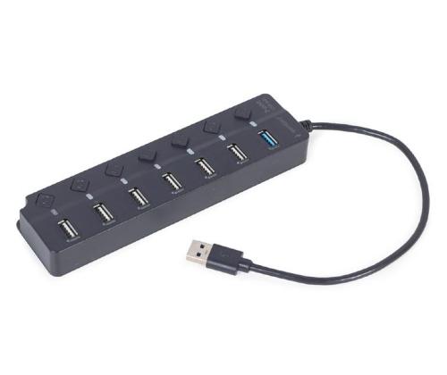 I/O HUB USB3 7PORT/UHB-U3P1U2P6P-01 GEMBIRD
