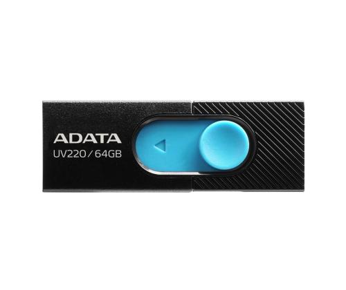 MEMORY DRIVE FLASH USB2 64GB/BLUE AUV220-64G-RBKBL ADATA