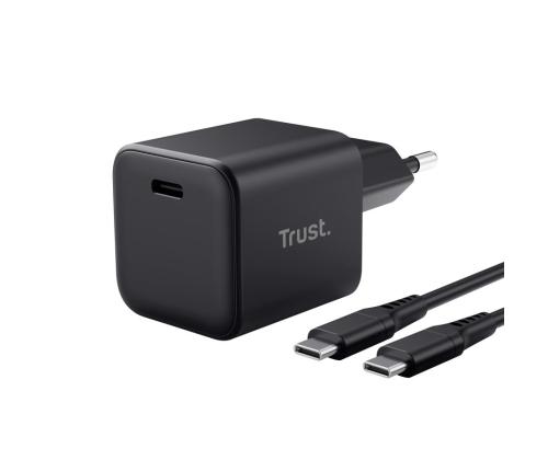 MOBILE CHARGER WALL MAXO 65W/USB-C BLACK 26046 TRUST