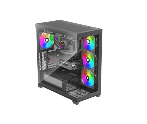 Case XILENCE ATX/micro ATX/Mini-ITX Black Midi Tower PC X818.ARGB