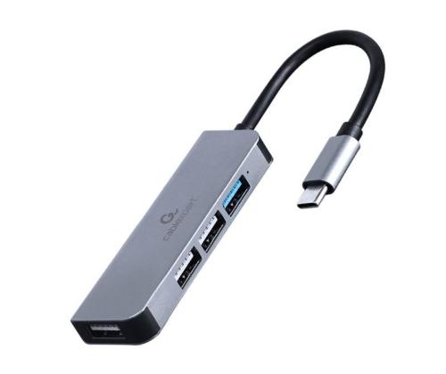 I/O HUB USB-C 4PORT/UHB-CM-U3P1U2P3-01 GEMBIRD