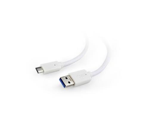 CABLE USB-C TO USB3 1M WHITE/CCP-USB3-AMCM-1M-W GEMBIRD