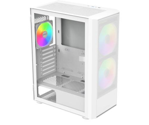 Case MONTECH ATX/micro ATX/Mini-ITX White Midi Tower PC MONTECH X2 PLUS (W) X2PLUS(W)