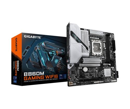 Mainboard GIGABYTE Intel B860 Express LGA1851 Micro-ATX Memory DDR5 Memory slots 2 B860MGAMINGWIFI6