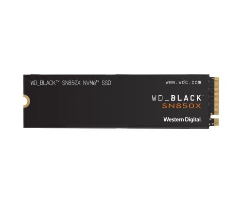 SSD WESTERN DIGITAL Black SN850X 2TB M.2 PCIE NVMe Write speed 6600 MBytes/sec Read speed 7300…