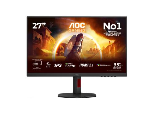 LCD Monitor AOC 27 " 3840 x 2160 pixels 4K Ultra HD Native aspect ratio 16:9 LED Flat U27G4R