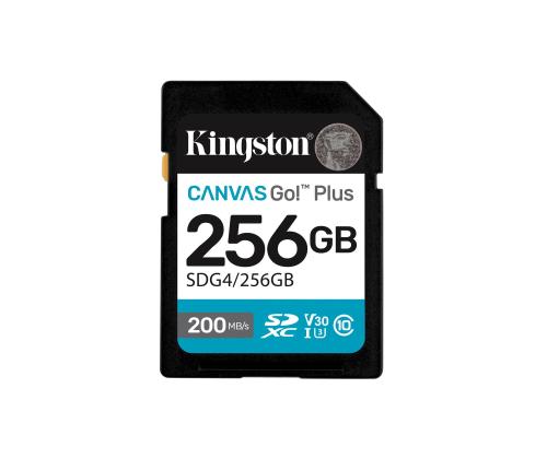 MEMORY SDXC 256GB UHS-I/SDG4/256GB KINGSTON