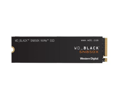 SSD WESTERN DIGITAL Black SN850X 4TB M.2 PCIE NVMe Write speed 6600 MBytes/sec Read speed 7300…