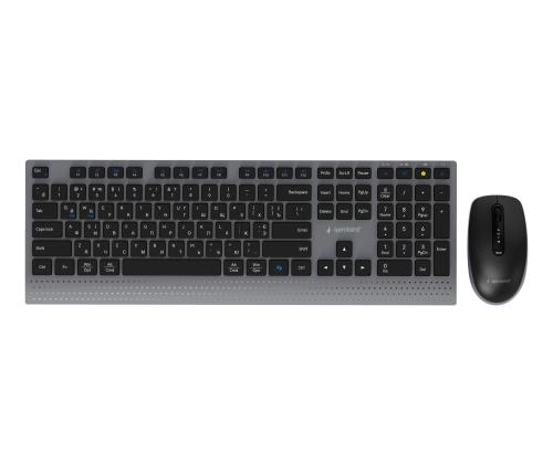 KEYBOARD +MOUSE WRL CYRILLIC/BK KBS-WPS-02-CYRL GEMBIRD