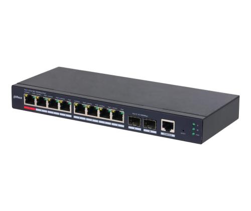 Switch DAHUA S4210-8GT-110 Switch type Managed Switch layer L2 Form factor Desktop/Wall-Mounting…