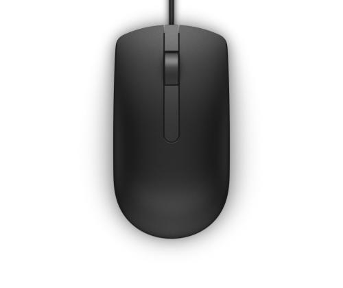 MOUSE USB OPTICAL MS116/BLACK 570-AAIR DELL