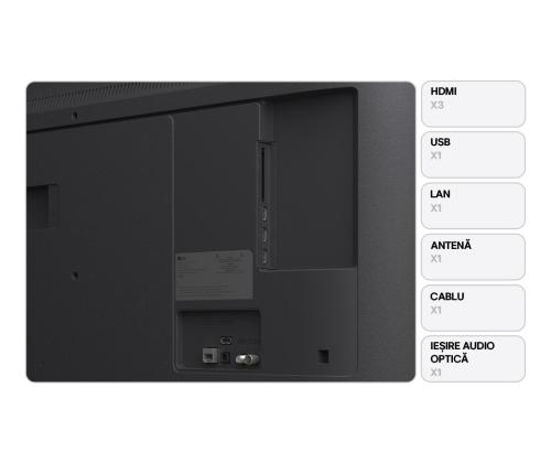 TV Set LG 43 " 4K Ultra HD 3840 x 2160 pixels Flat 16:9 LED 43UA74003LB