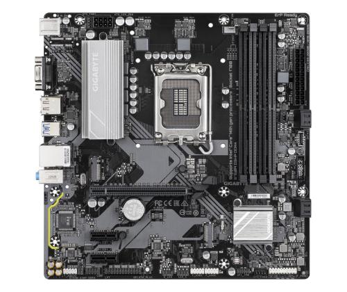 Mainboard GIGABYTE Intel B760 Express LGA1700 Micro-ATX Memory DDR4 Memory slots 4 2xPCI-Express 3…