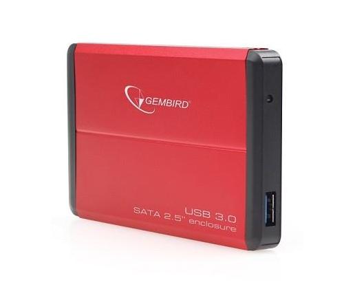 HDD CASE EXT. USB3 2.5"/RED EE2-U3S-2-R GEMBIRD