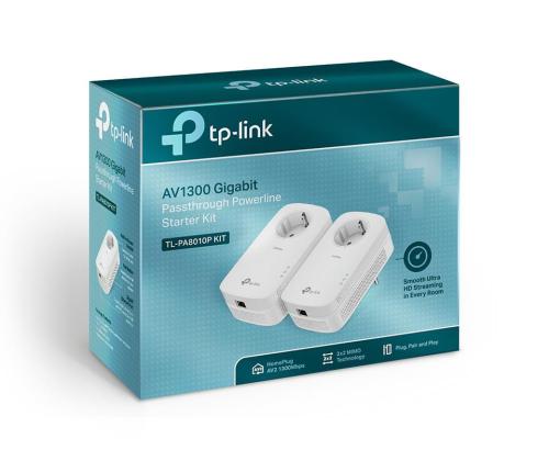 NET POWERLINE ADAPTER 1200MBPS/TL-PA8010P KIT TP-LINK