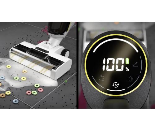 Vacuum Cleaner KARCHER FCV 4 Dry&wet 3-in-1 stick vacuum White/Black Bagless Battery 1.056-131.0