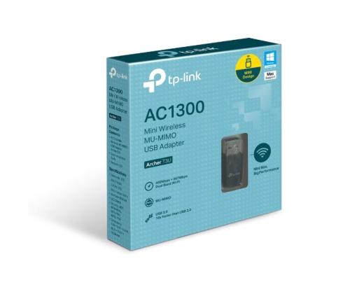 WRL ADAPTER 1267MBPS USB/DUAL BAND ARCHER T3U TP-LINK