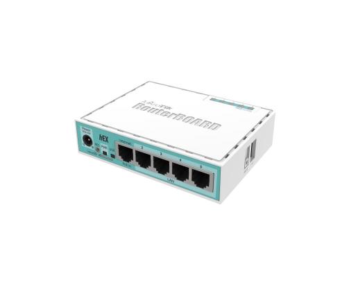 NET ROUTER 10/100/1000M 5PORT/HEX RB750GR3 MIKROTIK