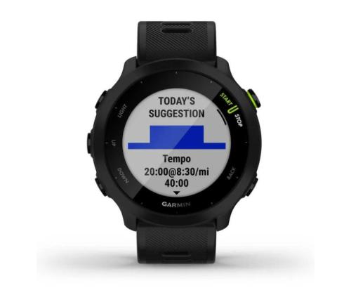 SMARTWATCH FORERUNNER 55/BLACK 010-02562-10 GARMIN