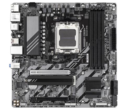 Mainboard GIGABYTE AMD B850 Socket AM5 micro ATX RAM DDR5-SDRAM 4xSlots 2xNumber of M.2 (M) slots…