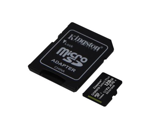 MEMORY MICRO SDXC 128GB UHS-I/W/ADAPTER SDCS2/128GB KINGSTON