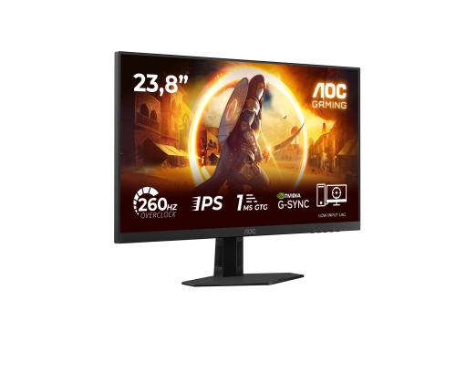 LCD Monitor AOC 23.8 " 1920 x 1080 pixels Full HD Native aspect ratio 16:9 LED Flat 24G4ZRE