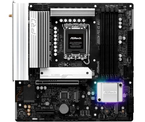 Mainboard ASROCK Intel B860 LGA 1851 (Socket V1) micro ATX RAM DDR5-SDRAM 4xSlots Wi-Fi Yes…