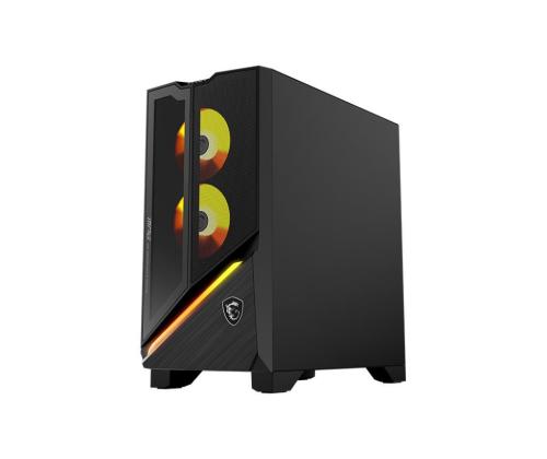 PC MSI Desktop AMD RyzenT 7 9800X3D 32 GB DDR5-SDRAM Storage SSD NVIDIA GeForce RTX 5070 Ti Wi-Fi…
