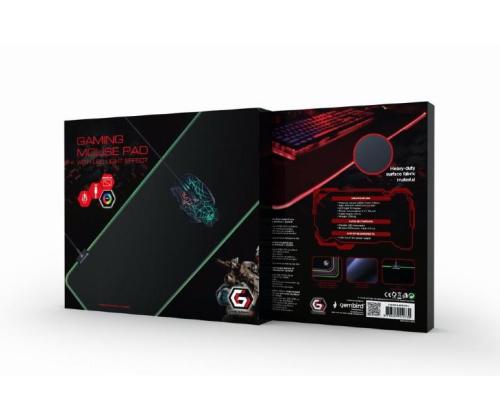 MOUSE PAD GAMING LED LARGE/MP-GAMELED-L GEMBIRD