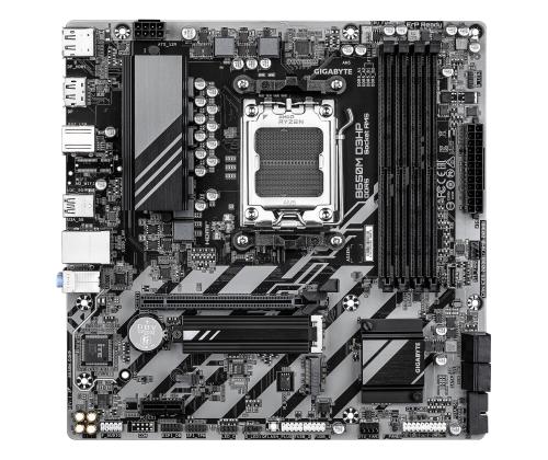 Mainboard GIGABYTE AMD B650 SAM5 Micro-ATX Memory DDR5 Memory slots 4 B650MD3HP1.3