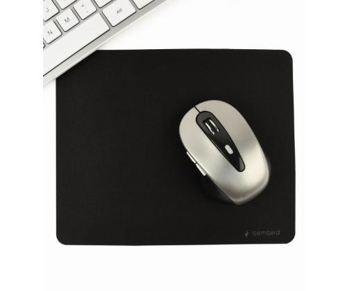 MOUSE PAD CLOTH RUBBER/BLACK MP-S-BK GEMBIRD