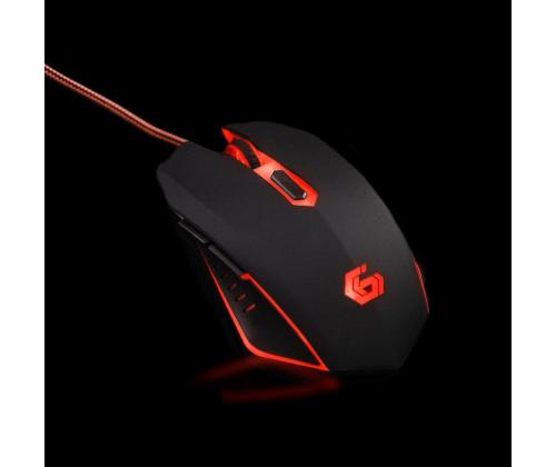 MOUSE USB OPTICAL GAMING/RED MUSG-001-R GEMBIRD