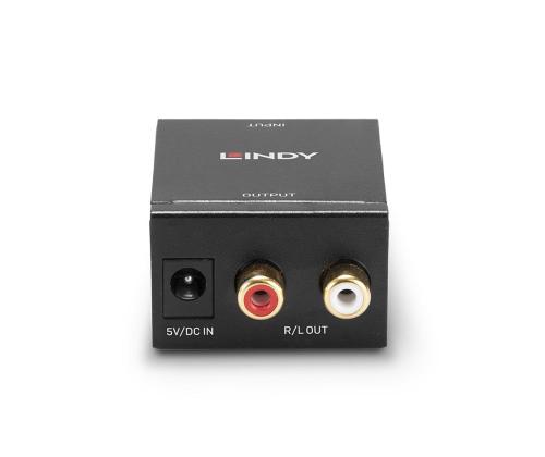I/O CONVERTER TOSLINK&COAXIAL/TO PHONO DAC 70368 LINDY