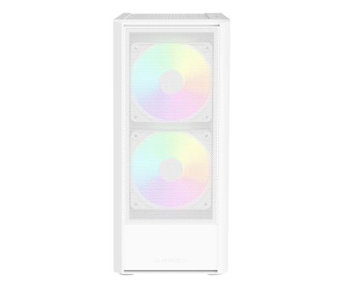 Case MONTECH ATX/micro ATX/Mini-ITX White Midi Tower PC MONTECH X2 PLUS (W) X2PLUS(W)