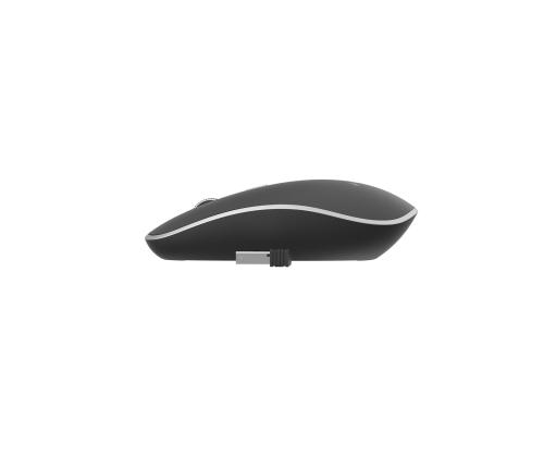 MOUSE USB OPTICAL WRL BLACK/SILENT MUSW-4BS-01 GEMBIRD