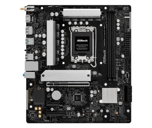 Mainboard ASROCK Intel B860 LGA 1851 (Socket V1) micro ATX RAM DDR5-SDRAM 2xSlots Wi-Fi Yes…