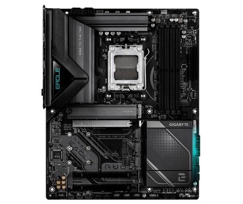 Mainboard GIGABYTE AMD X870E Socket AM5 ATX RAM DDR5-SDRAM 4xSlots Wi-Fi Yes Bluetooth Yes 4xNumber…