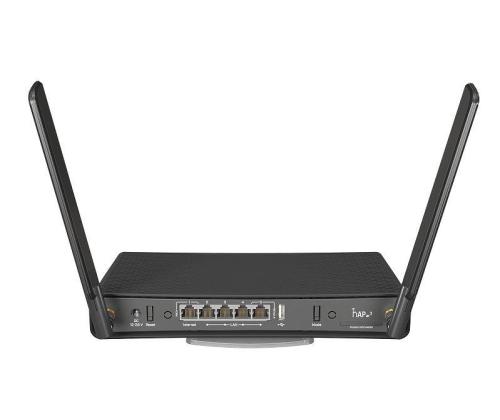 Wireless Router MIKROTIK Wireless Access Point 1200 Mbps IEEE 802.3ac USB 2.0 1 WAN 4x10/100/1000M…