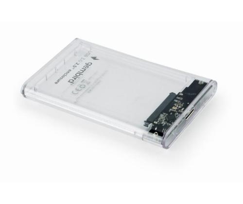 HDD CASE EXT. USB3 2.5"/TRANSPARENT EE2-U3S9-6 GEMBIRD