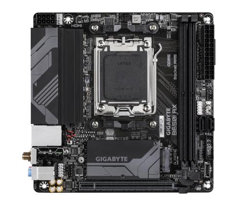 Mainboard GIGABYTE AMD B650 SAM5 Mini-ITX Memory DDR5 Memory slots 2 B650IAX1.1