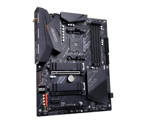 Mainboard GIGABYTE AMD B550 Socket AM4 ATX RAM DDR4-SDRAM 4xSlots Wi-Fi Yes Bluetooth Yes 1xPCI…