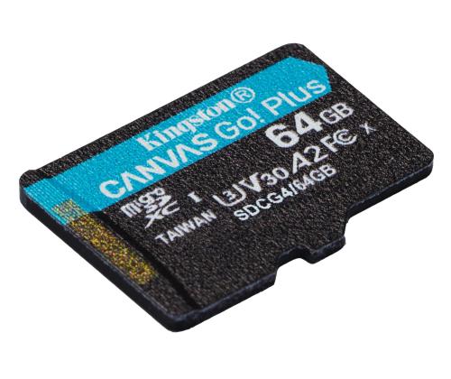 MEMORY MICRO SDXC 64GB UHS-I/1PACK SDCG4/64GBSP KINGSTON