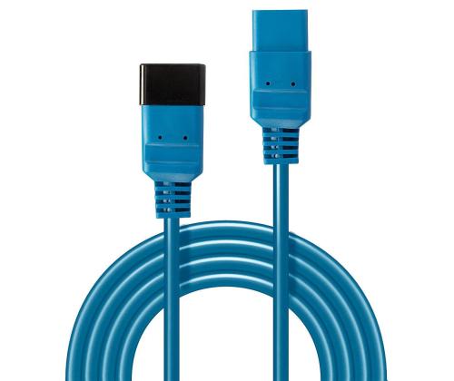 CABLE POWER IEC EXTENSION 3M/BLUE 30122 LINDY