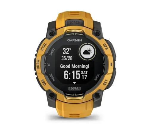 SMARTWATCH INSTINCT 3 SOLAR/SUNBURST 010-02934-02 GARMIN