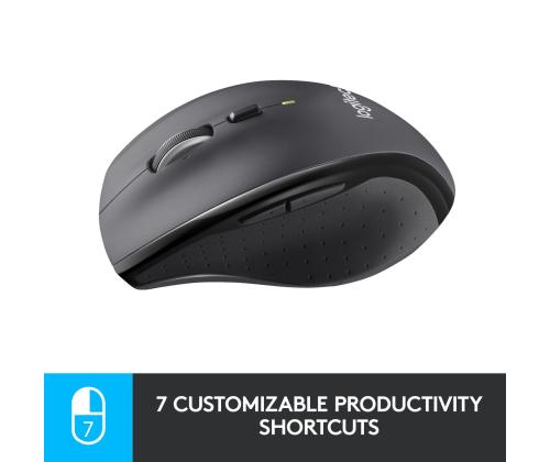 MOUSE USB LASER WRL M705/BLACK 910-001949 LOGITECH