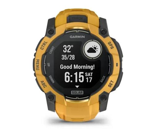 SMARTWATCH INSTINCT 3 SOLAR/SUNBURST 010-02935-02 GARMIN