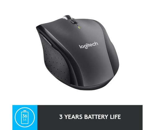 MOUSE USB LASER WRL M705/BLACK 910-001949 LOGITECH