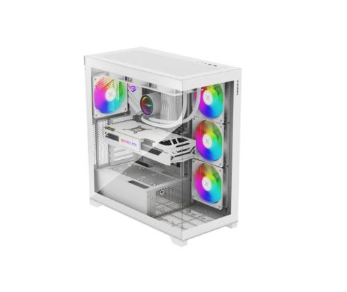 Case XILENCE ATX/micro ATX/Mini-ITX White Midi Tower PC X818.W.ARGB